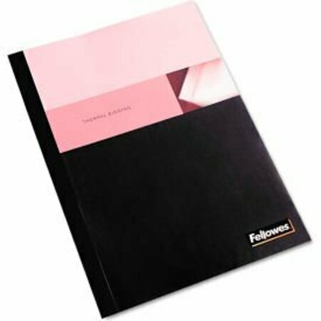 FELLOWES COVERS THERMAL BLACK 1/4IN 10PK 0 5222801